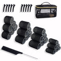 Amazon hair roller makeup bag set - heatless hair curler kit for cross-border e-commerce