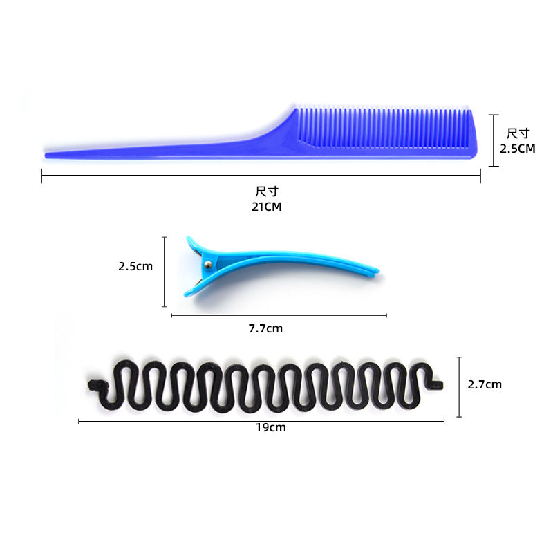 Factory direct bangs curlers - self-adhesive hair roll set - lazy bangs styling nylon hair curlers