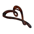 Large matte love gripper female elegant back of head hairpin high-end 2024new arrivalfashion shark clip headwear