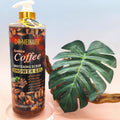coffee scrub shower gel 1000ml brightening and moisturizing bubble shower gel deep cleansing and moisturizing export