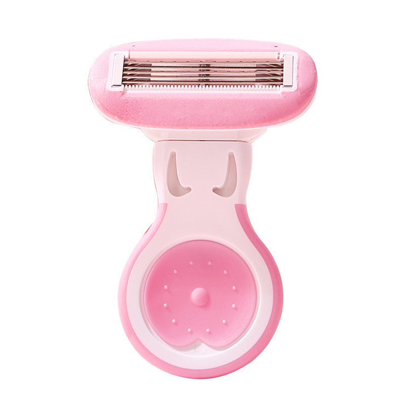 Ming xizhi armpit hair scraper, women's anti-scratch hair removal razor, private parts shaving device