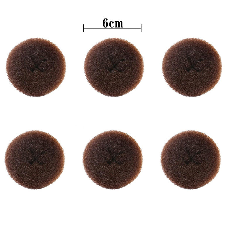 Factory direct sweet bun maker - donut style hair styler - nylon, gentle on hair, easy hair bun tool