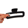 Extra large hair clip, large hair clip, back of head, hair clip, thick hair, square frosted shark clip, headwear