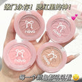 Makeup novo out of focus fixed single color blush vitality natural pink expansion color shrink color pure desire style blush palette