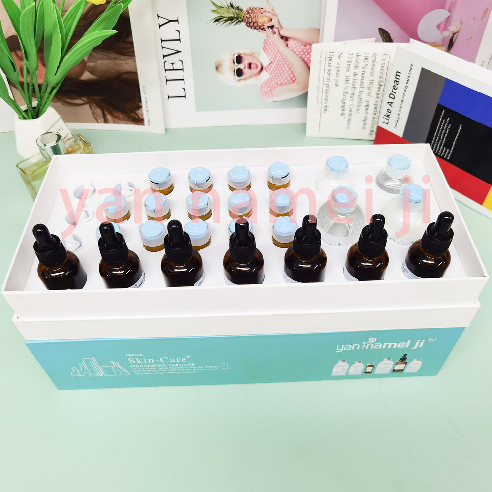 foreign trade skin management skin care kit polypeptide repair anti-aging facial skin care kit beauty salon customer development wholesale