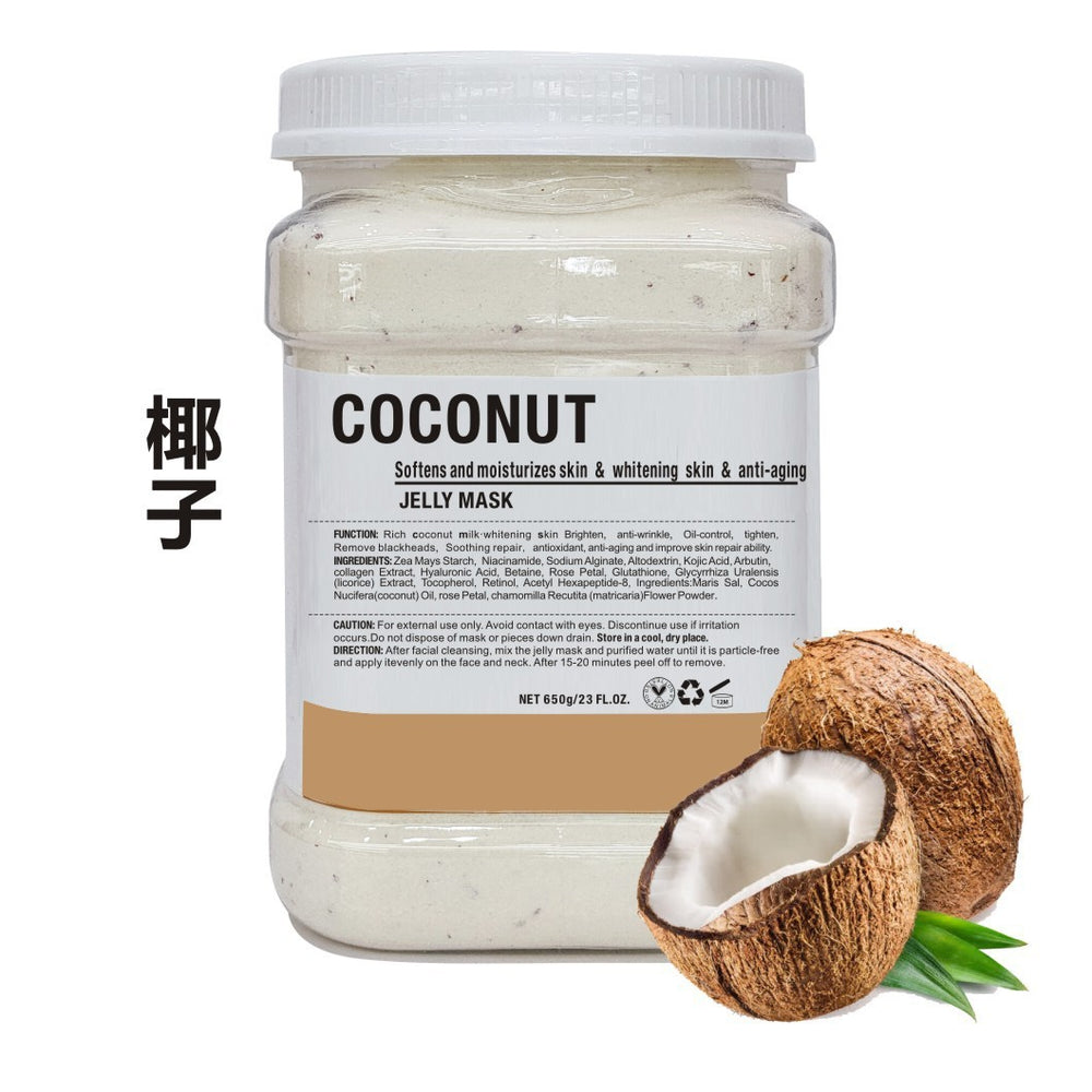petal crystal jelly mask powder hyaluronic acid water light vampire brightening soft mask powder 650g foreign trade