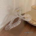 Classy bows clip women's autumnew arrival hair clip large shark clip elegant hair accessories
