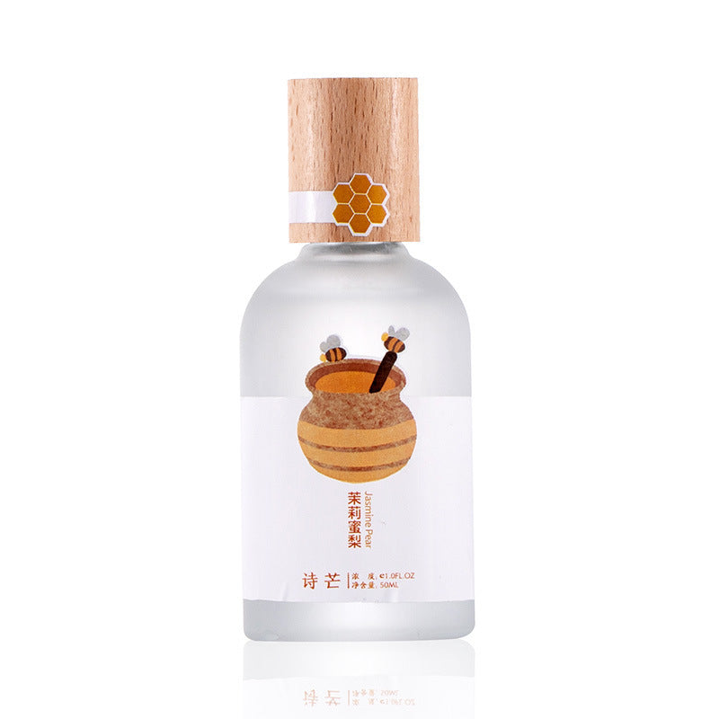 Niche perfume for men and women - long-lasting eau de toilette - fresh scent - suitable for students - fruity peach and mandarin scent - women's perfume