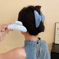 Ink texture classyelegant hair clip, back of head hair clip, women's large hair volume, shark clip hair accessories