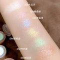 Makeup xixi bulb plan monochrome eyeshadow waterproof sparkling super shimmer mashed potato highlighting powder to brighten silkworms