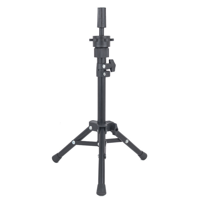 Wig head mold bracket floor-standing tripod hairdressing hair cutting wig head mold model head bracket tripod