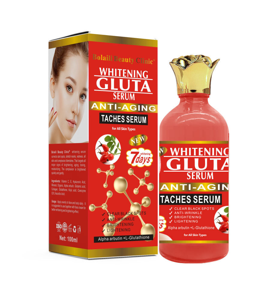 glutathione original solution essence milk moisturizing light melanin brightening arbutin essence 100ml