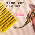 Segmented false eyelash tweezers multi-color segmented eyelashes diy small flexible clip round head clip smooth factory wholesale