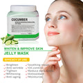 rose quartz jelly mask powder - age-defying, hydrating, brightening, collagen-boosting, gold quartz soft mask powder 400g