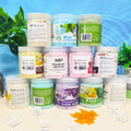 rose milk petal bath salt cleansing exfoliating mud scrub salt massage fragrant bath foot bath salt 350g