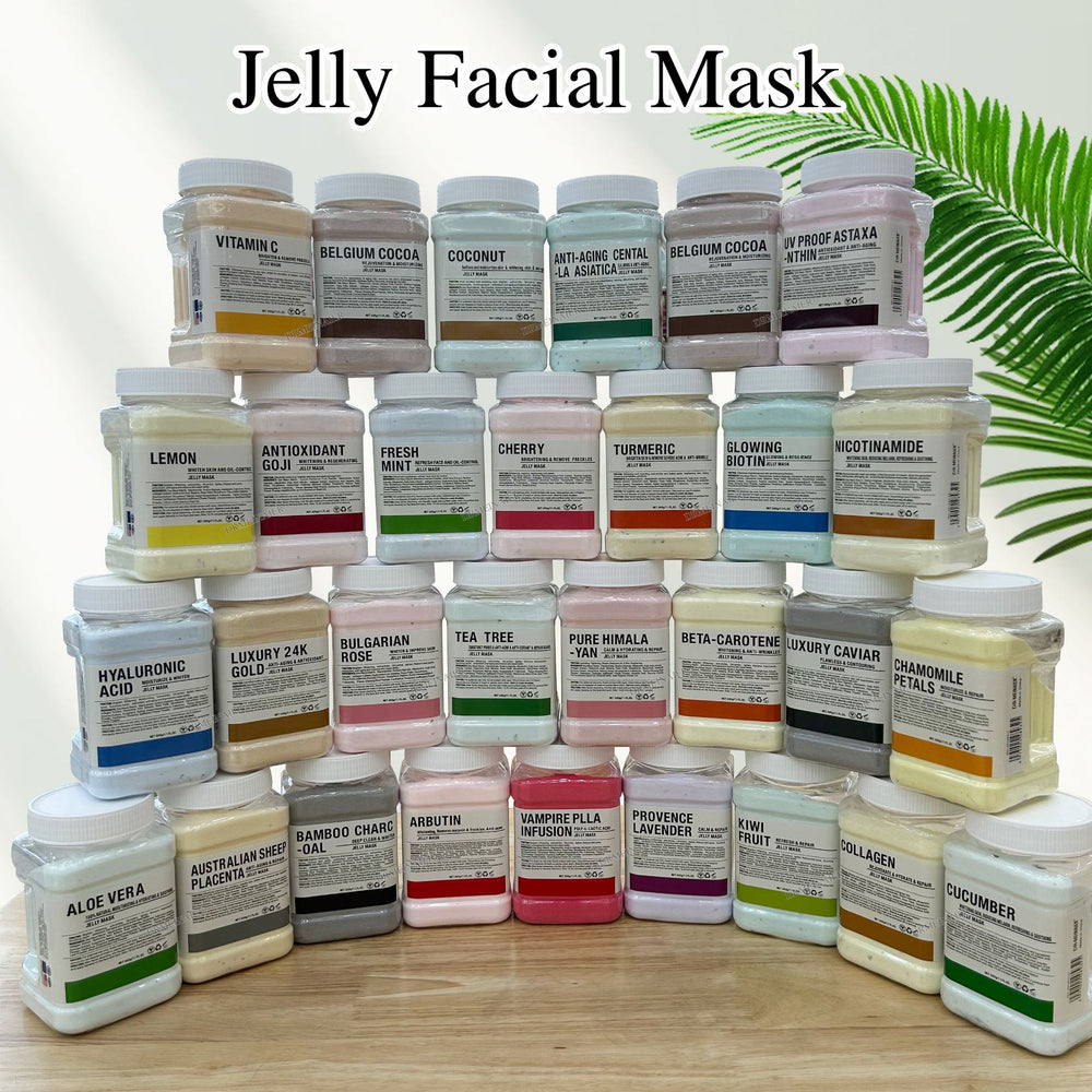 foreign trade petal crystal jelly mask powder vampire anti-aging water-glowing soft mask powder 300g wholesale