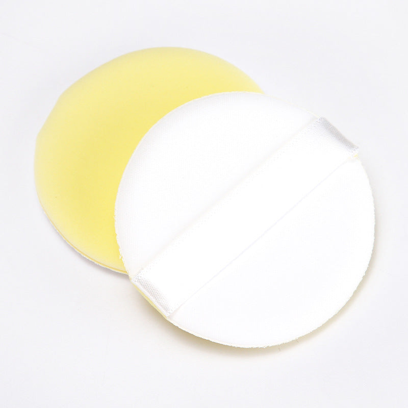 Direct from the manufacturer: non-latex, dual-use (wet/dry) air cushion puff for bb cream, foundation, and other makeup applications. round sponge applicator