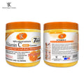turmeric body scrub - softens cuticles, removes keratosis pilaris (chicken skin), moisturizes, brightens skin, cleansing bath & shower salt 350g