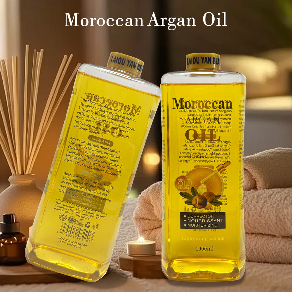 moroccan argan oil body oil - brightening massage oil 1000ml - wholesale for export