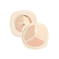 Novo three-color concealer covers facial spots, acne marks, dark circles, tear troughs, brightens and repairs without powder sticking