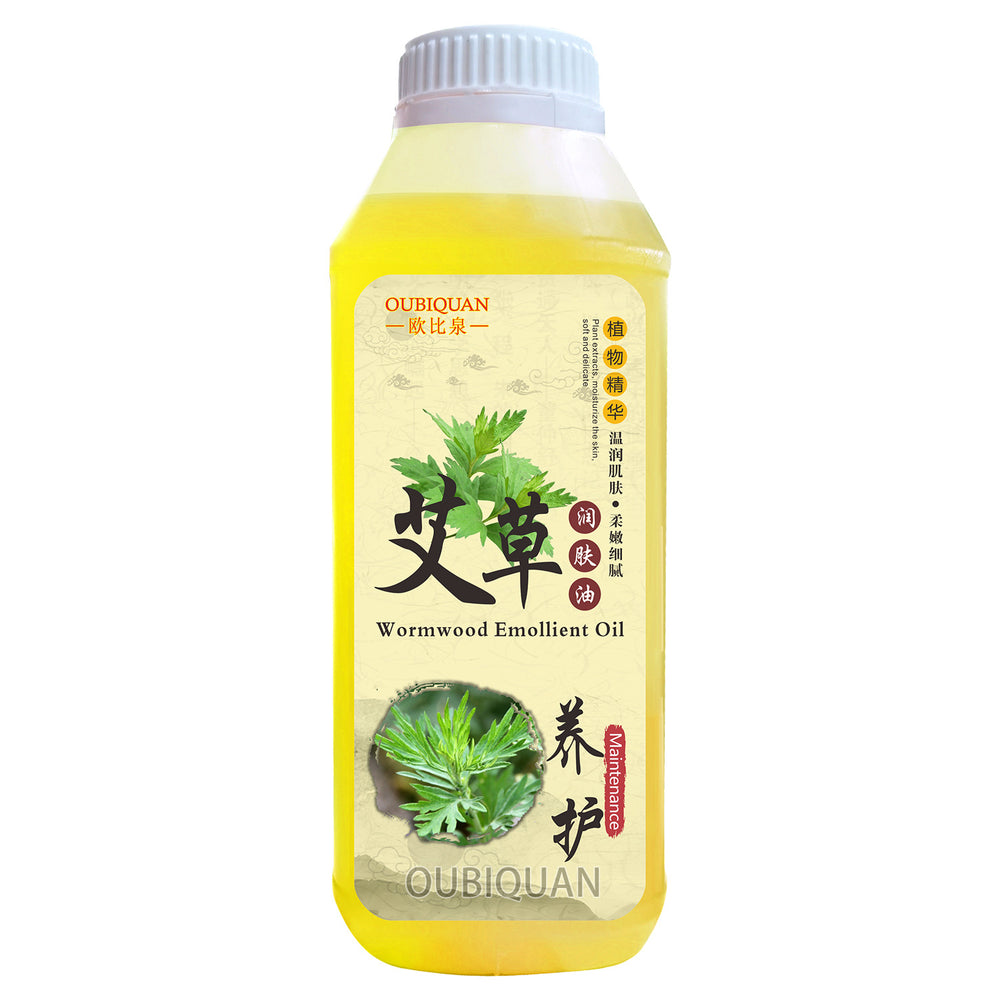 ginseng herbal oil heating essential oil body massage essential oil full body massage scraping oil mugwort essential oil 1000