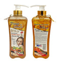 turmeric shower gel long-lasting fragrance gentle cleansing and purifying skin milk papaya bubble shower gel 1l