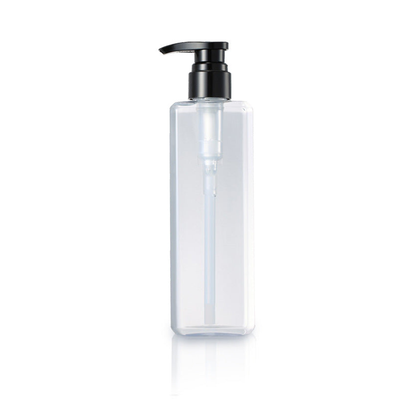 In stock300ml 500ml plastic bottle hotel press empty bottle shampoo shower gel hand sanitizer lotion bottle