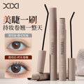 Xixi slim & curl mascara - fine brush, waterproof, smudge-proof, long-lasting hold, defined lashes