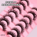 Wholesale wholesale of messy fashion fake eyelashes glue style 3dstereo curling fluffy layered whole eyelashes