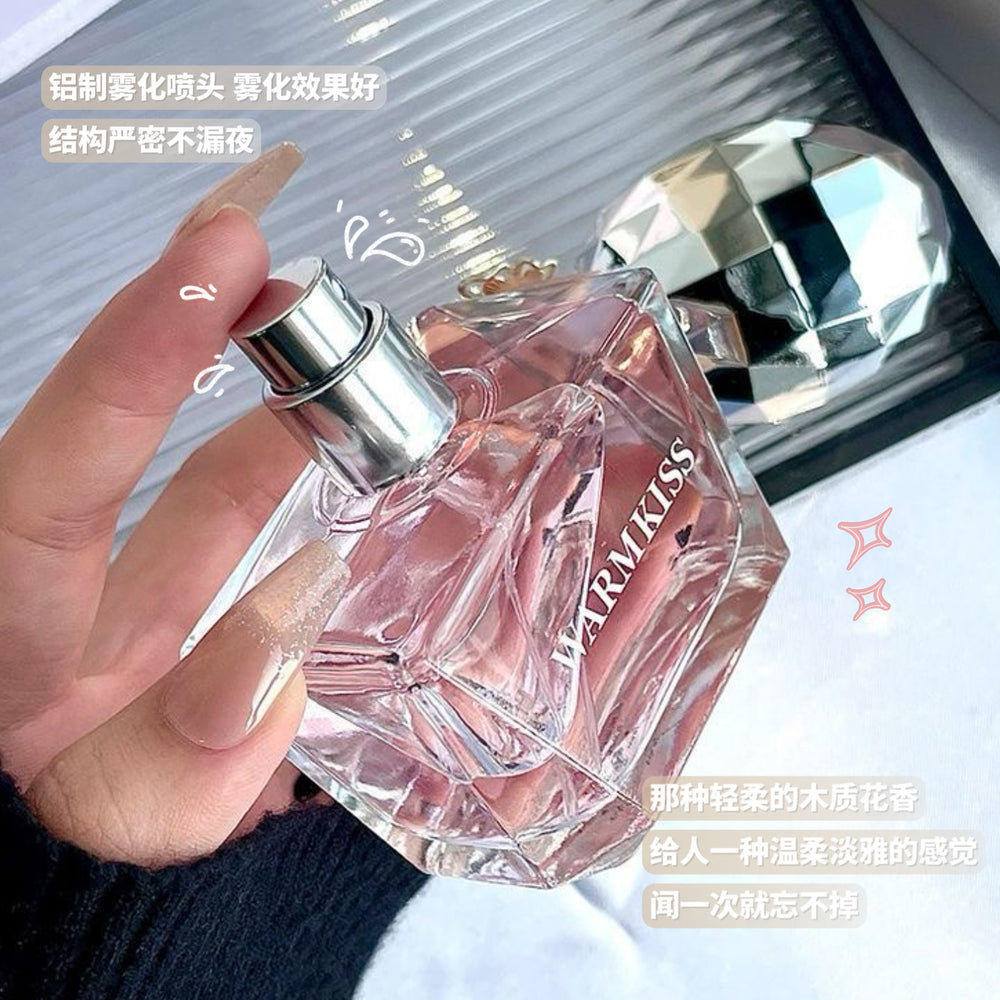 Warmkiss pink diamond perfume - student-friendly, niche, pseudo-body fragrance, fresh, light, long-lasting, women's perfume