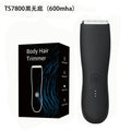 Electric men's private parts shaver, full body washable pubic hair trimmer, temu body hair shaver
