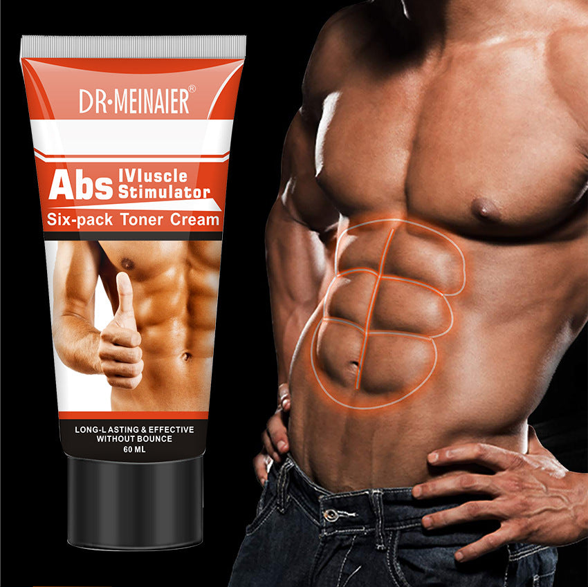 exclusive abdominal muscle cream fitness shaping heating men's care enhanced skin tightening whole body 60g foreign trade wholesale