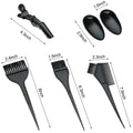 12-piece hair dyeing tool hair dyeing bowl disposable shower cap latex gloves suit comb brush hairdressing tool ear