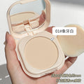 Novo light mist luxurious makeup setting powder oil control microdermabrasion concealer long-lasting non-stick powder non-removing makeup wet and dry dual-use powder bottom