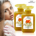 export scrub shower gel - deep cleansing, refreshing oil control, fragrant, skin softening, long-lasting scent, moisturizing body wash