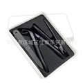 New angled edge nail clippers stainless steel anti-splash wide opening nail clipper set premium nail scissors gift box