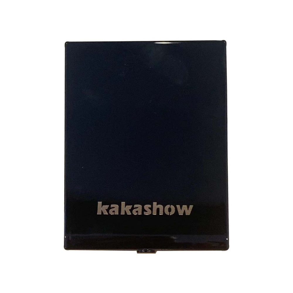 Kakashow clear shimmer quad eyeshadow palette - pearlescent, matte, smoky, everyday earth tones for women