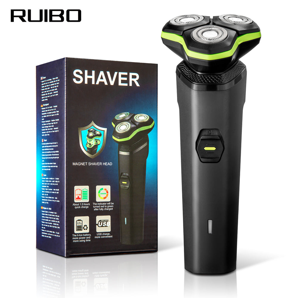 2025 new electric shaver beard trimmer rechargeable long-lasting men's razor cordless shaver
