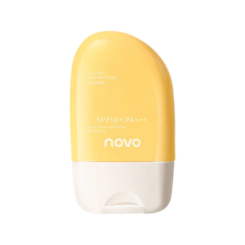 Novo radiant & protective whitening sunscreen - high spf, full body coverage, waterproof, sweat-resistant, uv protection - perfect for students, outdoor activities, and military training