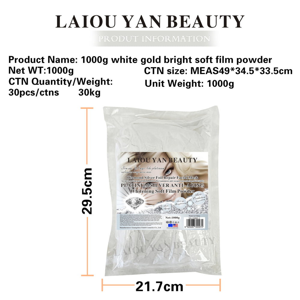 beauty salon gold mask powder platinum soft mask powder 24k bright moisturizing skin hydrating wholesale price