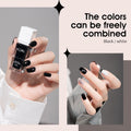 Kudan pure english cross-border special water-based nail polish no baking long-lasting quick-drying peelable 10ml polish
