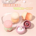 Novo little mushroom milk jar lip jelly lipstick - hydrating, moisturizing, fades lip lines, creates a glassy, mirror-like, dewy lip glaze