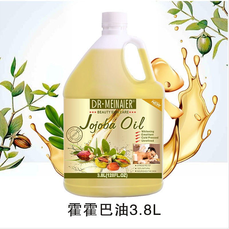 Export large bucket aromatic whitening and moisturizing oil for face and body moisturizing essential oil coconut rose argan oil brightening skin