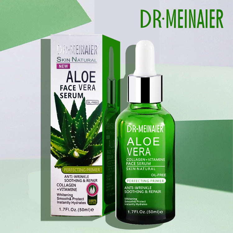 exclusive supply of aloe vera repair essence 50ml facial brightening, firming and nourishing essence export wholesale hot style