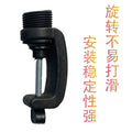 Head mold small bracket teaching head hairdressing practice head model head desktop portable small curly hair styling fixed and convenient to use