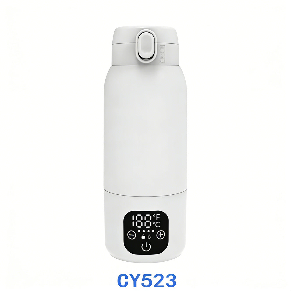 Tiktok hot-selling cross-border wireless thermostatic baby bottle warmer for on-the-go formula preparation