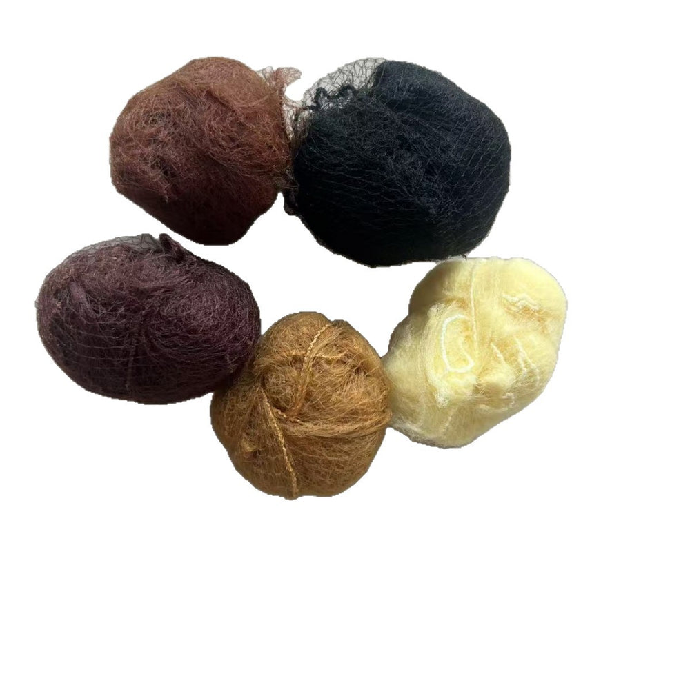 Invisible hair net - cross-border hot seller: nylon net cap for flight attendants, ballet dancers, and professional use - ultra-fine disposable hair net