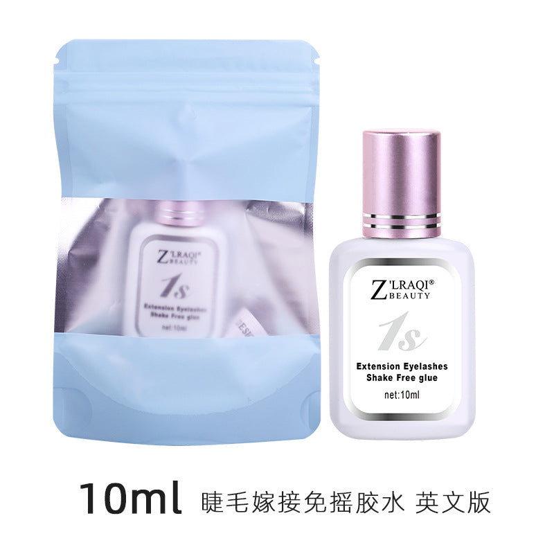Beauty grafting eyelash glue odor free shake-free grafting eyelash glue quick-drying super sticky long-lasting nail art eyelash special