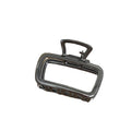 Inscasual high-end glossy square metal gripper on the back of the head hair shark clip popular elegant hair clip for women