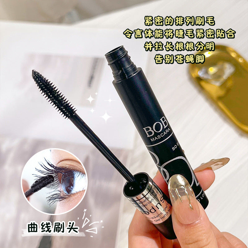 Makeup bob stunning long mascara thick curling long-lasting hair-styling clear waterproof sweatproof non-smudge